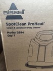 Bissell 2694 Spotclean Proheat Portable Spot And Stain Carpet Cleaner 