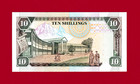Beautiful 10 Shillings 1994 Kenya Unc Banknote  pick-24f  - Watermark  Lion Head