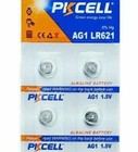 4 Pack Ag1 Lr60 164 Lr621 Batteries Cell Pc Watch Battery 364 Sr621 Sr621sw 364a