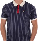 Fila Vintage Bjorn Borg Bb1 Polo Tennis Shirt - 100  Cotton - Navy Blue