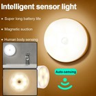 Motion Sensor Led Night Light Battery Powered Indoor Closet Cabinet Wall Cabinet