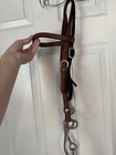 Bridle Light Oil Western Headstall With Bit And Reins