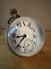 Working 1910 Glassball Clock - Swiss Made