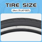 Meghna 20 24 Inch Bike Tire  Foldable Replacement Street Tire Anti-slip 20 24   
