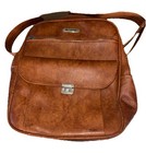 Vintage 1970s Samsonite Sonora Vinyl And Leather Carry-on Luggage Bag