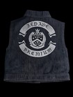 Red Ape Denim Vest 6-9 Months Dark Wash Sleeveless Baby Biker Style