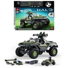 Halo 25th Aniv Mattel Hot Wheels Brick Shop Unsc M12 Warthog Buildingset Presale