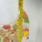 Vtg  Homemade Chicken Rooster Quilted Single Toaster Bun Basket Cover  Read 