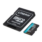 Kingston Canvas Go Plus 128gb U3 V30 A2 Microsd Card With Sd Adapter