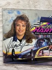 1997 Rhonda Hartman Motorsports Signed Autograph Top Fuel Nhra Hero Card Lot 2pc