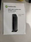Motorola Mg7700 Ac1900 Cable Modem Plus Router 24x8