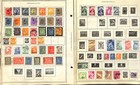 Yugoslavia Stamp Collection On 28 Minkus Pages  1918-1970  bh 