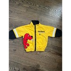 Vintage Clifford Big Red Dog Yellow Windbreaker Jacket Kids Size 2t Scholastic