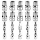 20 Pcs 1 4  Npt A Style Coupler And Plug Kits Compatible With Milton  Includes