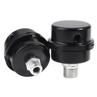 2x Air Compressor Metal Filter 1 2  Pt 20mm Intake Filter Noise Muffler Silencer