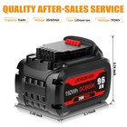 For Dewalt Flexvolt 20v 60v 9 6ah 12ah Max Li-ion Battery Dcb609 Dcb606 Dcb612