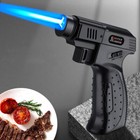 Blow Torch Lighters Adjustable Flame Lock Cooking Cool Torch Lighters Camping