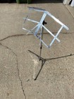Eastman Folding Metal Music Stand W Carry Bag Adjustable Height Tripod Base