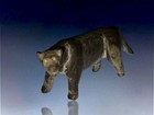 19th Century Inupiat Inuit Carved Stone Hunting Wolf Effigy   Fetish - 2 8   