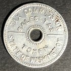 22 7mm C1930 s Aluminum State Of Washington Sales Tax Commission Token