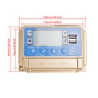 50a Mppt Bluetooth Solar Charge Controller Charger 12v 24v Battery Gold