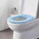 Toilet Seat Cover Pad Cushion Bathroom Closestool Warmer Covers Mat Washable New