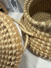 Sweetgrass Basket Gullah - With Lid And Handle - Decor