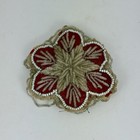 Antique 1830s Iroquois Seneca Native American Handmade Beaded Cushion Whimsy