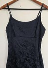 Tempted Womens 13 Juniors Usa Floral Black Maxi Y2k Boho Retro Whimsigoth Witchy