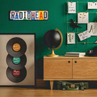 Vintage Radiohead Street Sign Metal Tin Sign For Music Room Home Bar Wall Decor