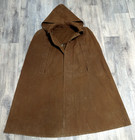 Rare Russian Soviet Red Army Original Officers Raincoat Cape Military Tent Made 