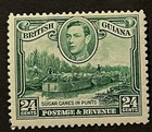 Travelstamps  1938 British Guiana Stamps Sc  234 Sg 312 - 12 1 2p Mint Moglh