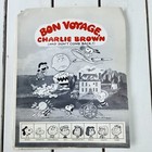 Rare 1980 Bon Voyage Charlie Brown Press Kit     8 Photos   Folder Peanuts Snoopy