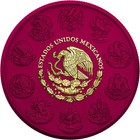 2024 Mexico Libertad Space Pink Opal Edition 1 Oz  999 Silver Coin