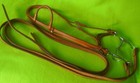 New Tory Double Stitched Bridle robart  Pinchless Snaffle Bit 7  Split Reins