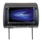 Power Acoustik H-91cc 9  Headrest Monitor Black Gray Tan Ir Fm Transmitter