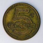 Trade Token Fort Hood Texas Ncoom Nco Open Mess Good For 50 Cent Trade K828