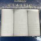 Vintage Paris Classic Ny Nos Box Of 3 Men   s Handkerchiefs Made In U s a  16x16