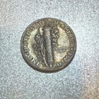 1944 D Silver Mercury Dime  Album Filler    free Shipping   