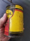 Vintage Metal 1 Lb Grease Motor Oil Can