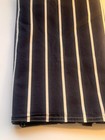Nautica Euro 2 Shams Navy Blue   White Striped Nwot 26 X 26 In Cotton