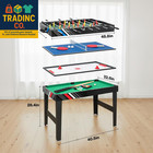 Multi Game Table 4-in-1 Combo Game Table-foosball Table pool Billiards air Hocke