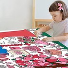 Ohome Mothers Day Giant Coloring Poster tablecloth - 30 X 72 Mother s Day