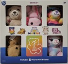 Build-a-bear Mini Beans Micro Series 1  6-pack  1 Mystery Bean