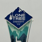 Lone Tree Brewing Co Beer Tap Handle Colorado Craft Brewery Mountain Logo