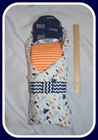 Blue And Orange Mountain Themed Diaper Cake Baby Gift-adorable