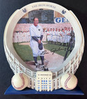 1999 Bradford Yankee Stadium  75th Anniv  Plate Ltd W coa   Lou Gehrig  W frame 