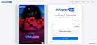 Tye Sheridan Signed Voyagers 11x17 Movie Poster Photo Acoa