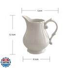 Wait Fly Vintage Embossed Creamer And Sauce Pitcher - Milk Jug And Serving Pi