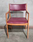Vintage Mid Century 1970   s Danish Teak Dining Chair By D-scan Erik Buch Style
